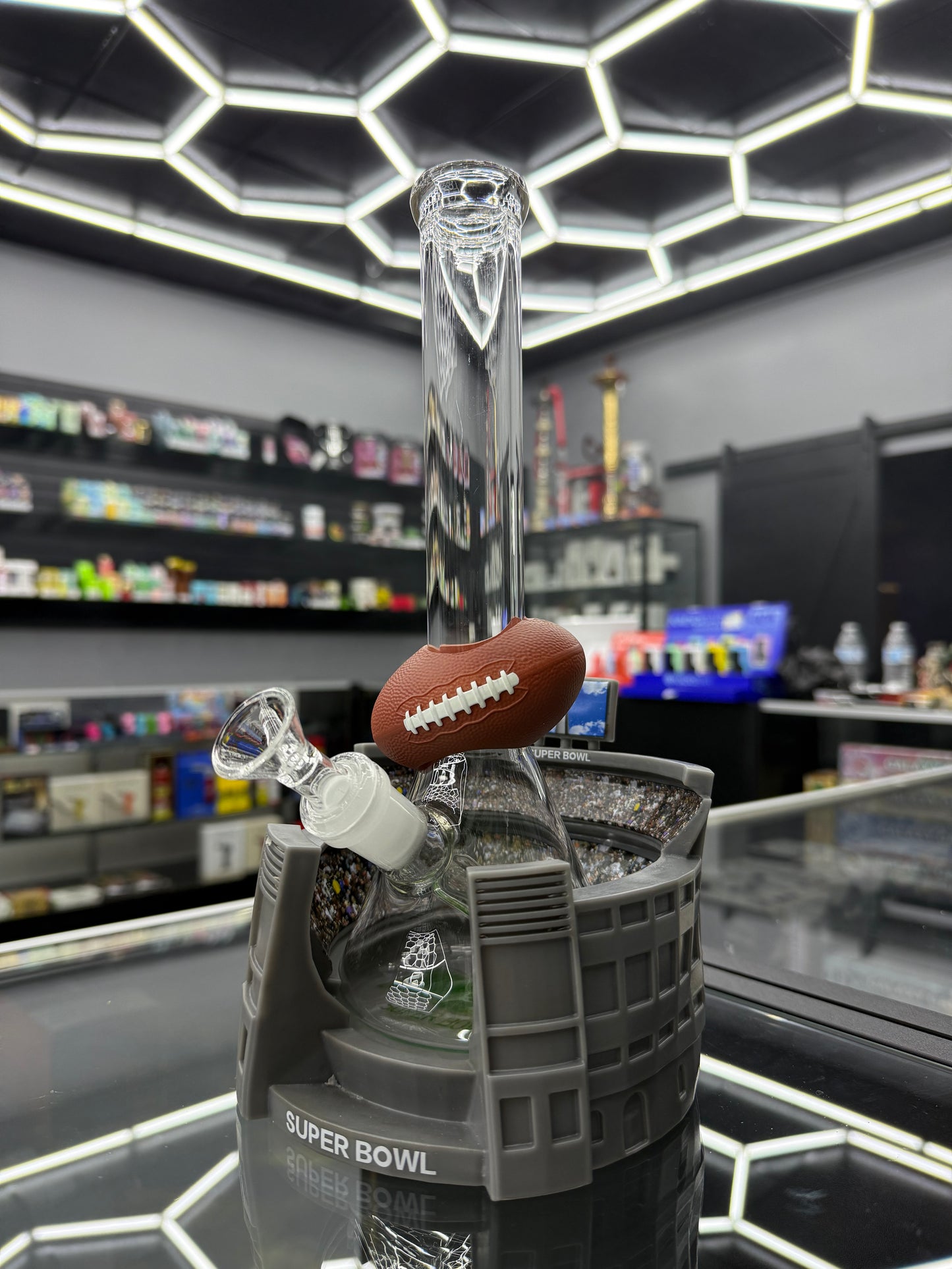 Super Bowl water pipe