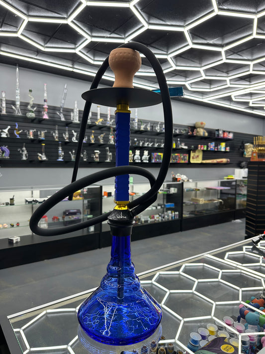 AADHI Hookah Sleek Dark Blue