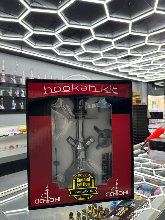 AADHI Special Edition Hookah Kit Silver